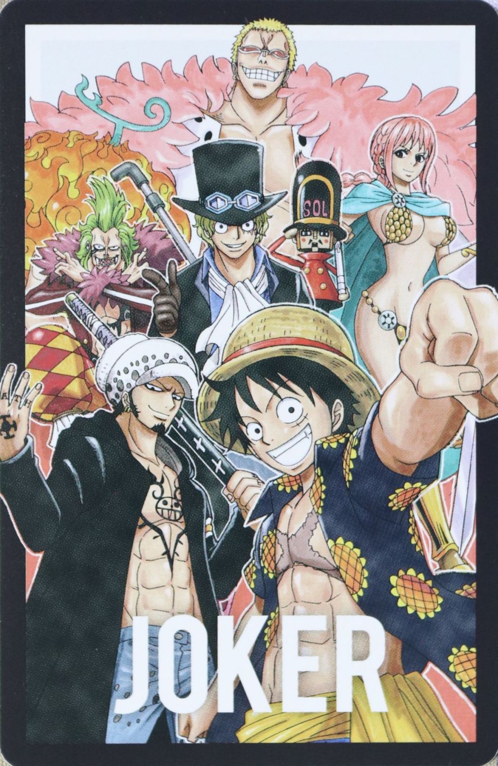 One Piece Log Collection Original Trump Cards – Limited Bonus for Purchasing the Full Dressrosa Arc DVD Set (Not for Sale)
