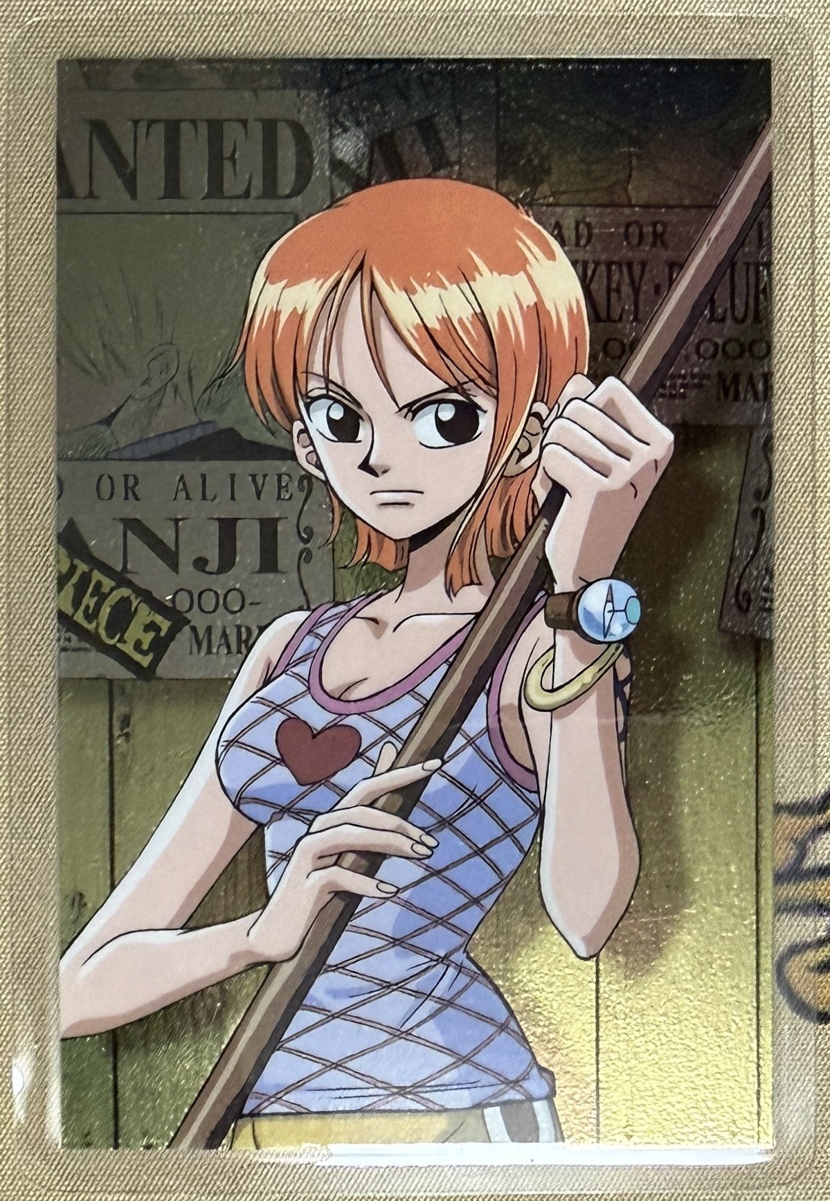 Nami lami card close-up
