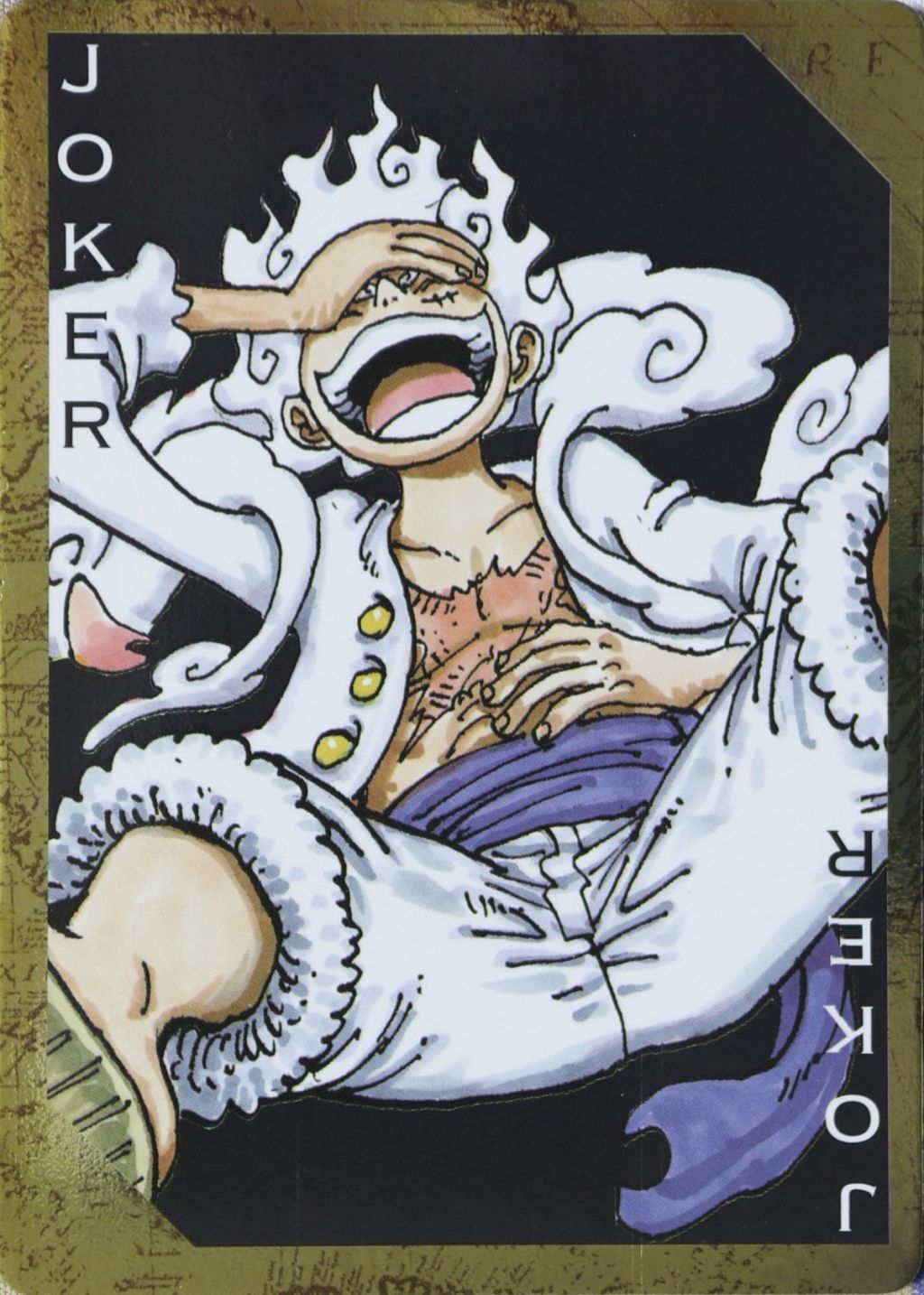 ONE PIECE Golden Playing Cards — The Straw Hat Crew