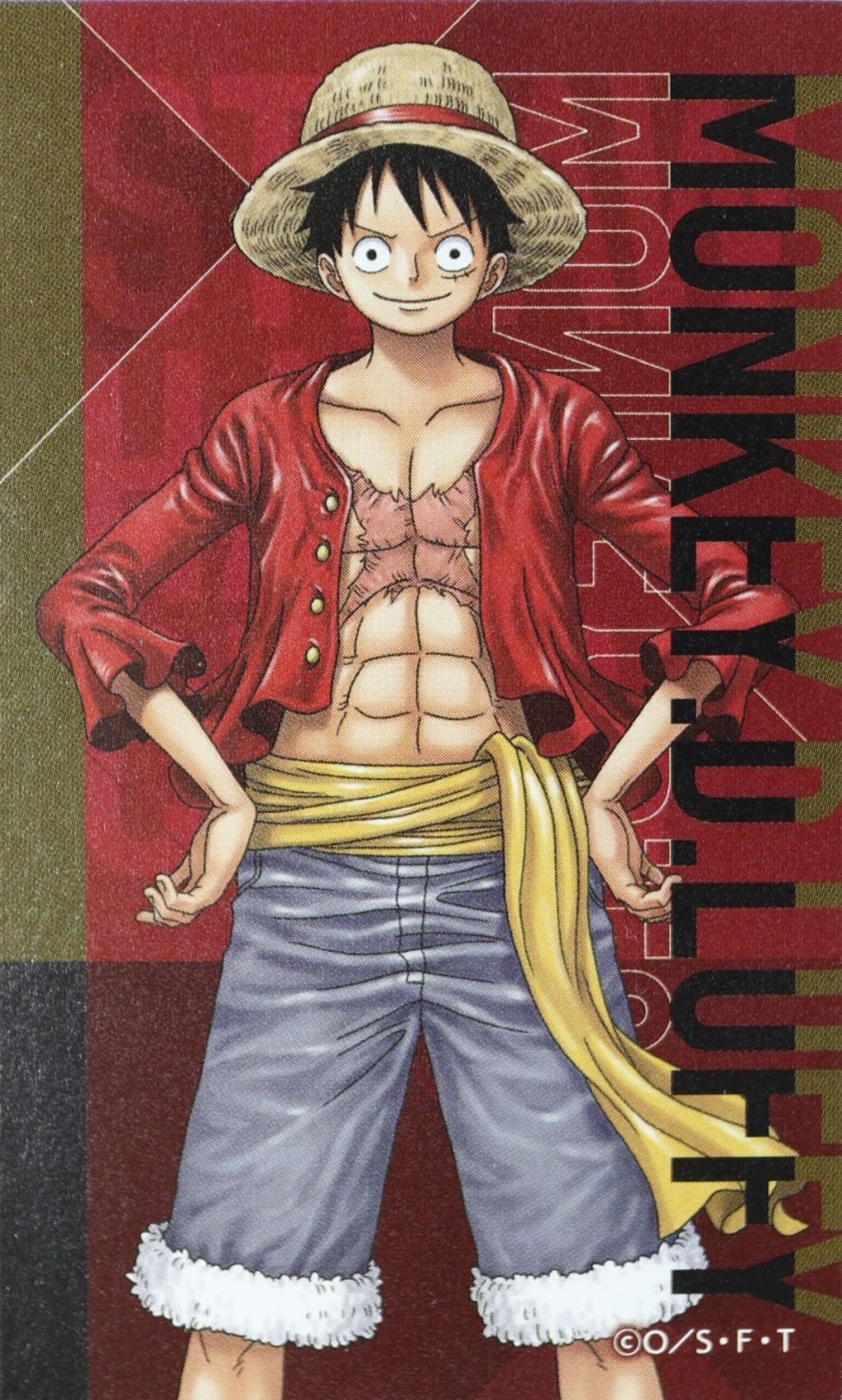 [ONE PIECE] Mugiwara Store Chara-Gum Collection RED — low-volume shop exclusive stickers, not a&nbsp;chase