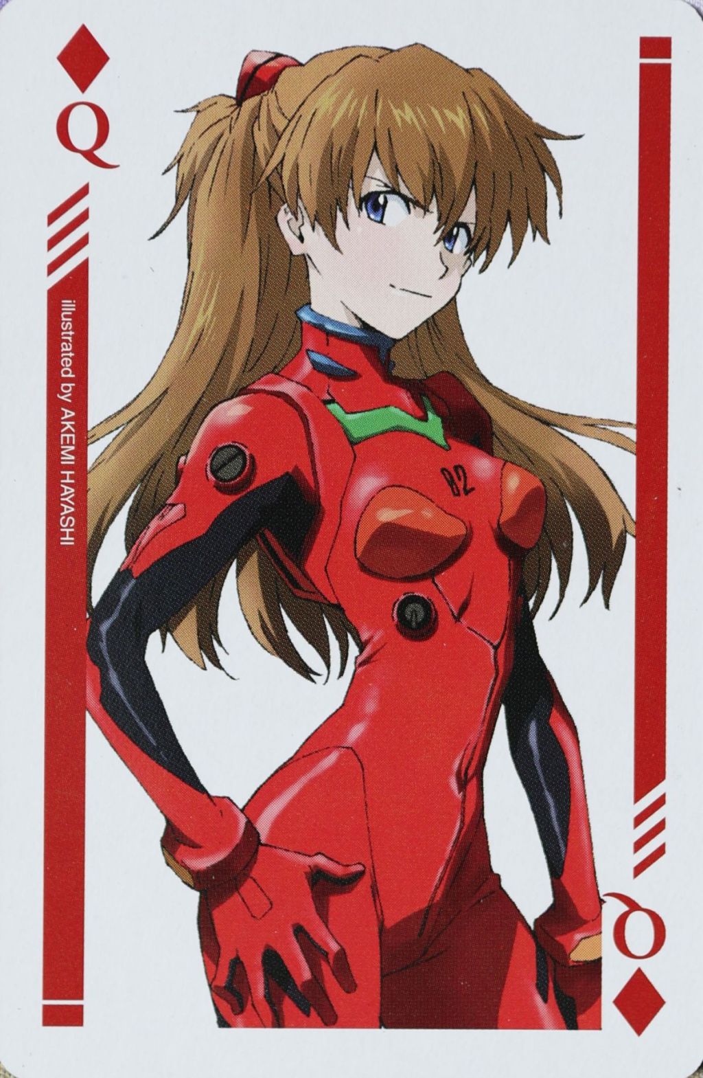 Evangelion Newtype Original Playing Cards (2010) — cheap display piece, not a play&nbsp;deck