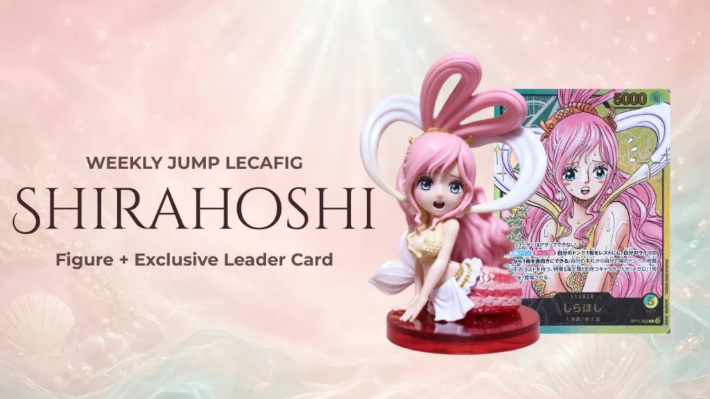Shirahoshi LECAFIG figure + leader — buy the set if you&nbsp;display