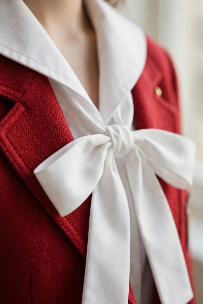 Sunny's Red Jacket School Daily Look