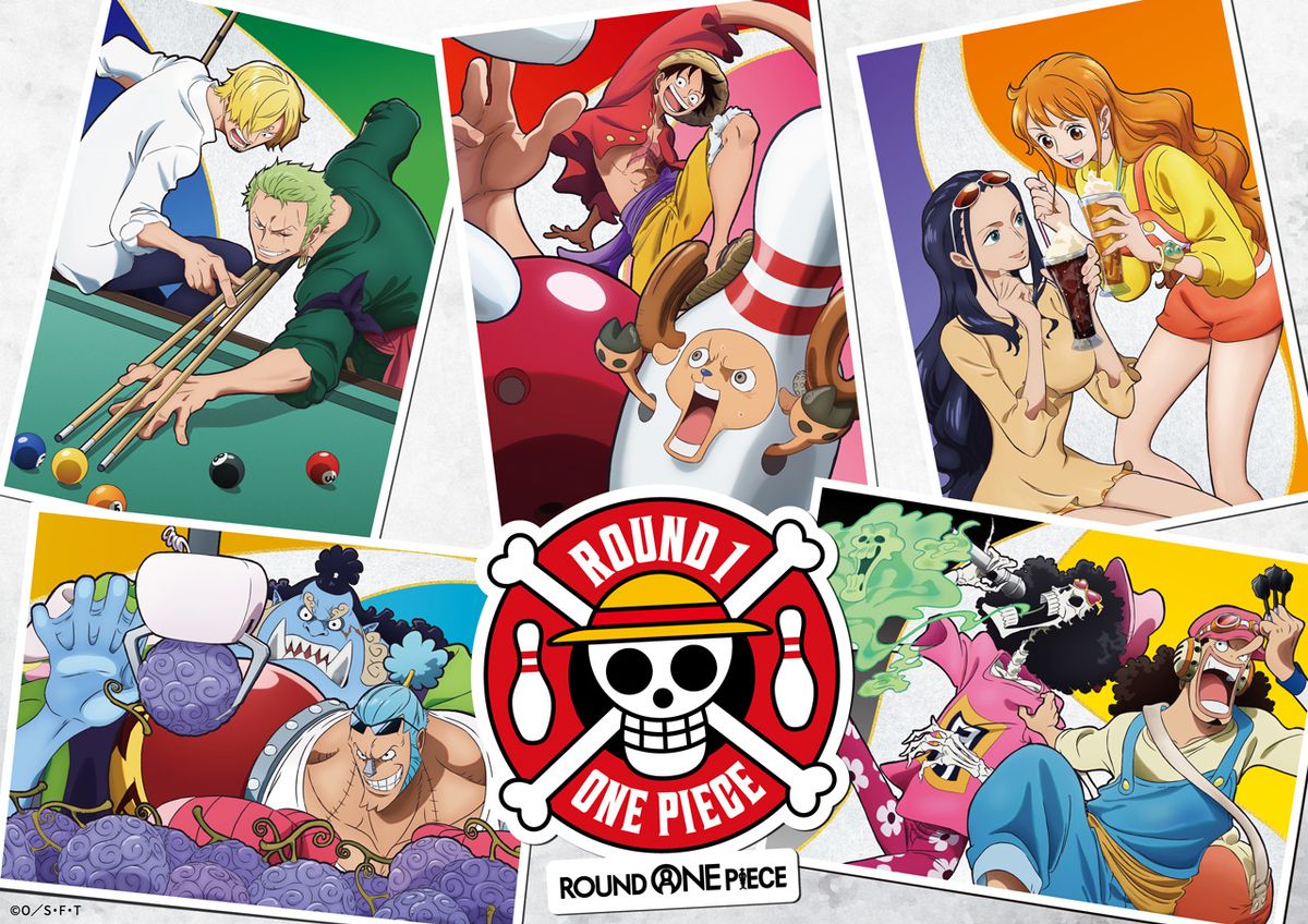 ROUND1 × One Piece Card Game promotion packs
