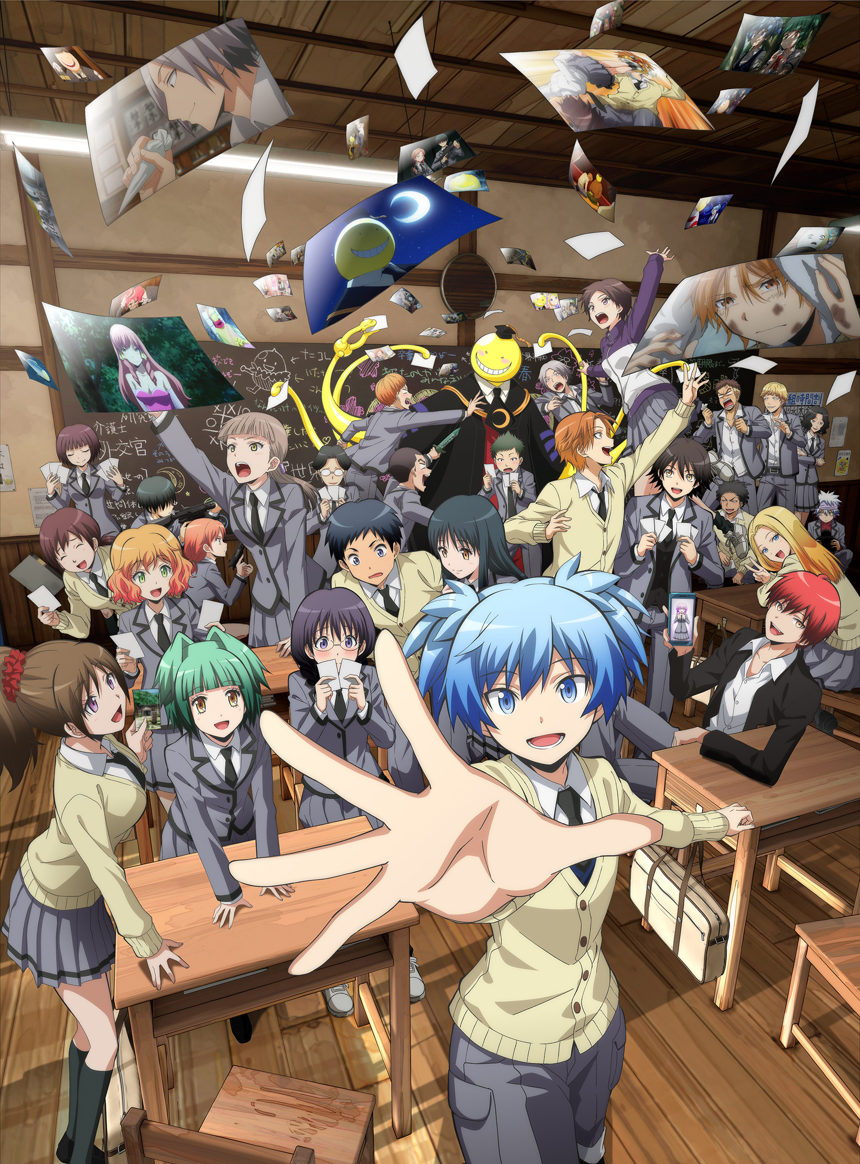 Assassination Classroom key visual