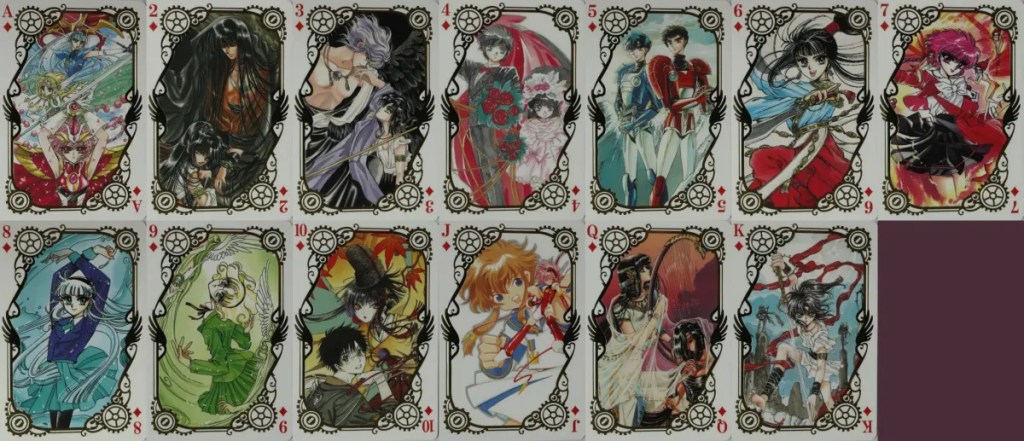 CLAMP Exhibition Foil-Stamped Playing Cards