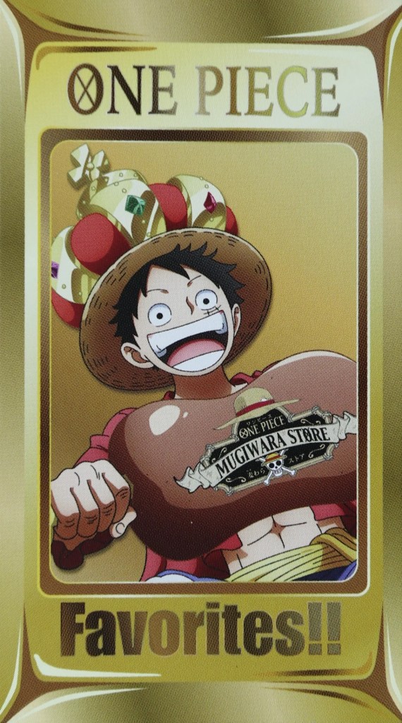 One Piece Mugiwara Store 14th anniversary bonus cards all 10 types