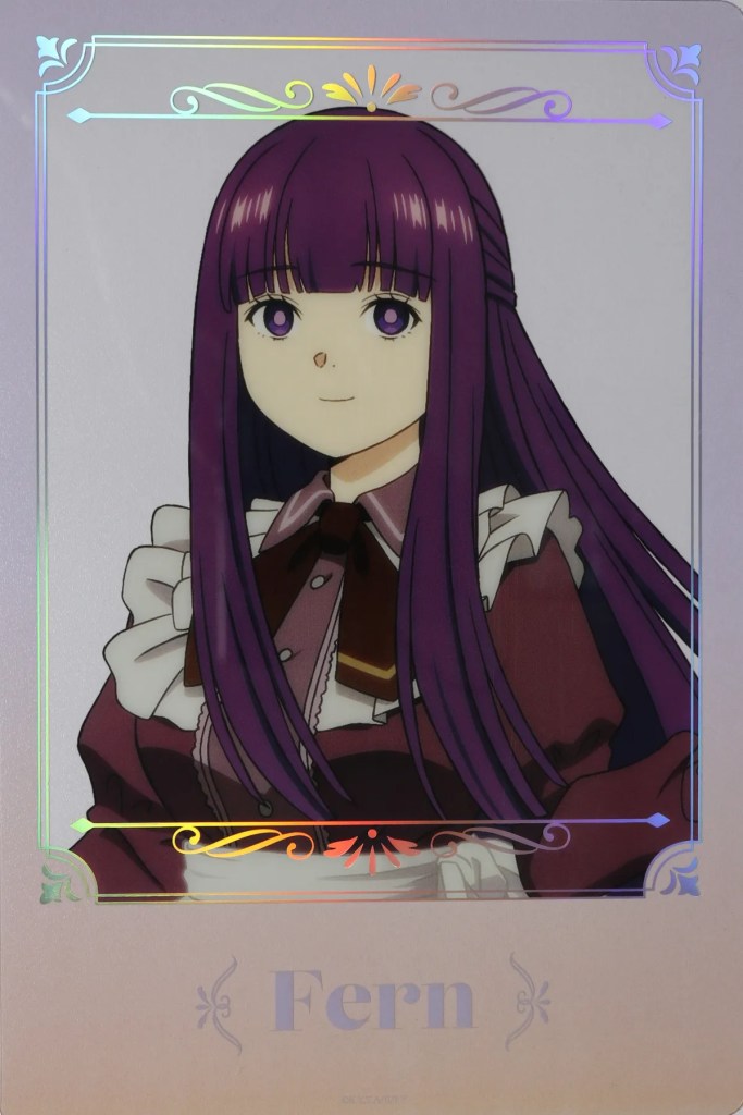 Frieren Enimai Kuji G-prize clear poster Fern