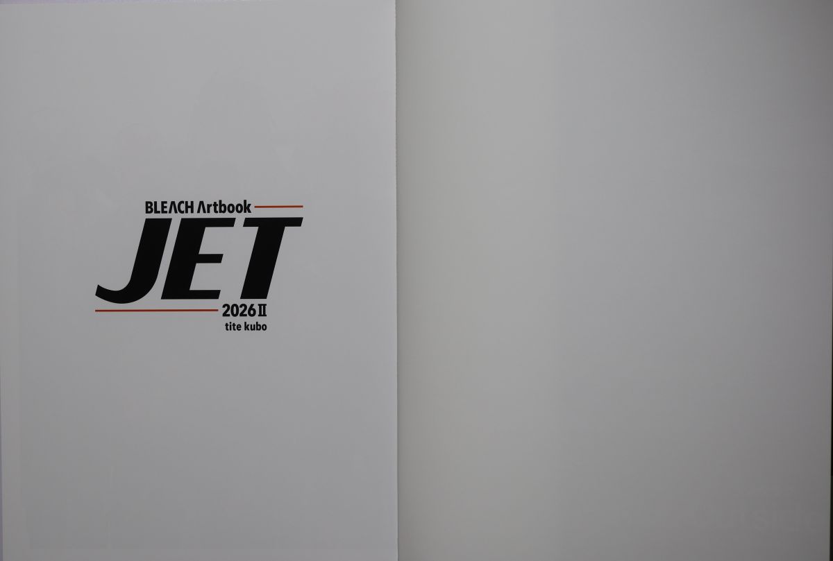 Title page of BLEACH Artbook JET 2026 II